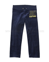 Juicy Couture Velour Pants with Star Print