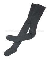 Jefferies Organic Cotton Seamless Tights Charcoal