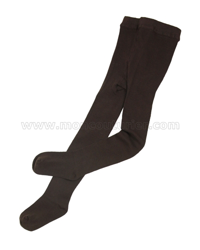 Jefferies Organic Cotton Seamless Tights Chocolate