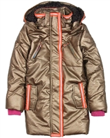 Kidz Art Puffer Coat in Bronze