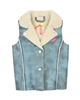 Kidz Art Faux Shearling Vest