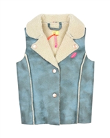 Kidz Art Faux Shearling Vest
