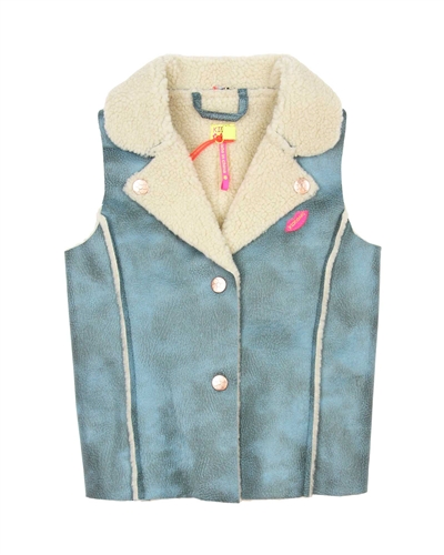 Kidz Art Faux Shearling Vest