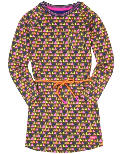 Kidz Art Triangle Print Dress