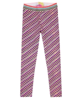Kidz Art Diagonal Stripe Leggings