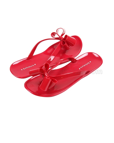 Kate Mack Girls Flip-flops Red