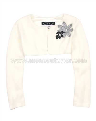 Biscotti Modern Princess Ivory Ivory Knit Shrug