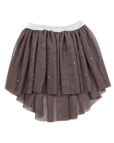 Kate Mack Moonlight Swan Mocha Tutu Skirt