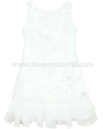 Biscotti Girls Ivory Dress Butterfly Waltz