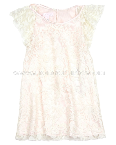 Biscotti Girls IDress with Flounce Sleeves Fairest of All