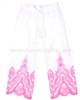 Kate Mack Embroidered Pants Tropical Mermaid