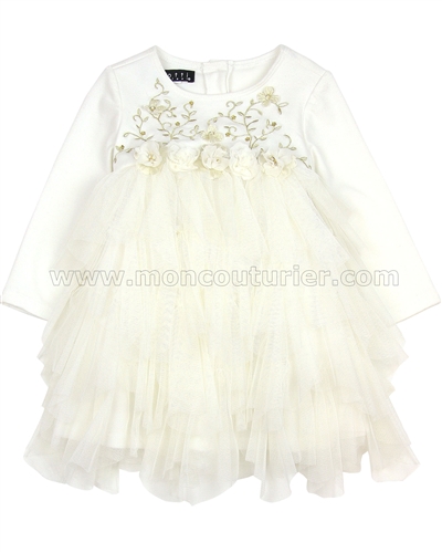 Biscotti Modern Maiden Tiered Dress