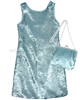 Biscotti Grand Entrance Party Dress and Purse Set Blue