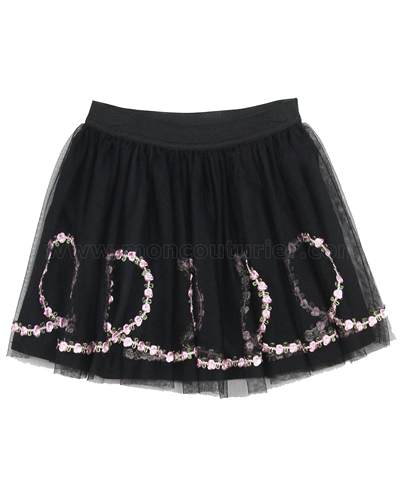 Kate Mack Rumba Roses Tulle Skirt