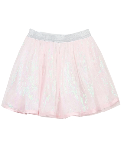 Kate Mack Girls' Sequinned Skirt Pompom Party