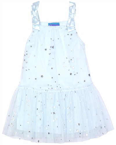 Kate Mack Girls' Tulle Dress  Fairy Dance Blue