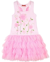 Kate Mack Girls' Tank Dress Rose Parfeit