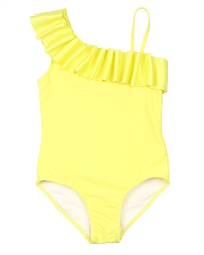 Kate Mack Girls Make a Splash Swimsuit in Yellow