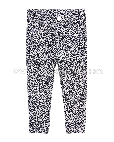 Le Chic Cheetah Print Pants