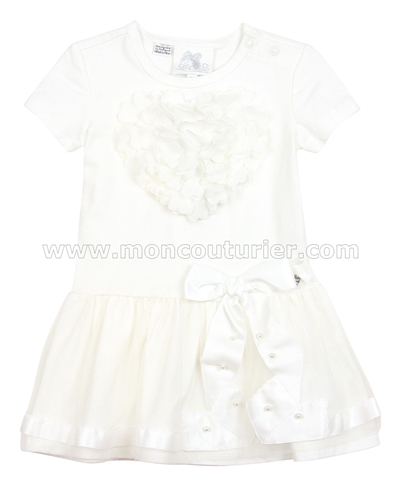 Le Chic Baby Girl Dress with Heart