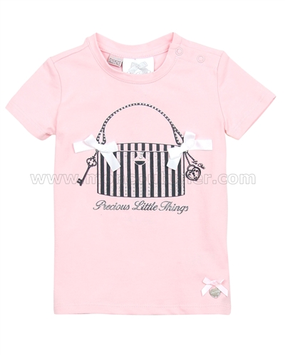 Le Chic Baby Girl T-shirt with a Print