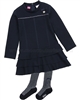 Le Chic Baby Girl Ruffled Dress with Tights