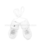 Le Chic Baby Girl Mittens White