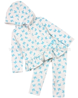Le Chic Baby Girl Hooded Top and Leggings Set