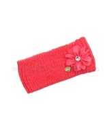 Le Chic Knit Headband Coral