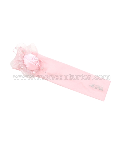 Le Chic Jersey Headband Pink
