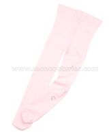 Le Chic Nylon Tights with Rhinestones Pink