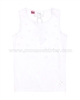 Le Chic Tank Top with Flowers White