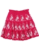 Le Chic Embroidered Skirt Raspberry
