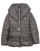 Le Chic Puffer Jacket with Shawl Collar Mud