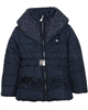 Le Chic Puffer Jacket with Shawl Collar Navy