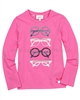 Le Chic T-shirt with Glasses Hot Pink
