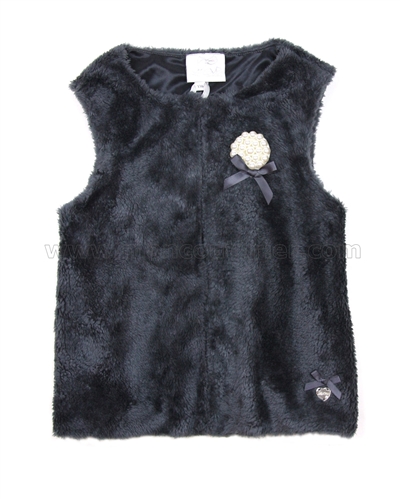 Le Chic Sherpa Fleece Vest,