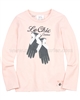 Le Chic Peach T-shirt with Gloves