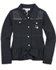 Le Chic Ponti Jacket with Ruffles