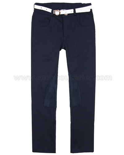 Le Chic Girls' Pants with Belt