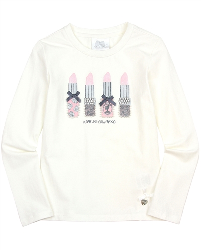 Le Chic T-shirt with Lipsticks