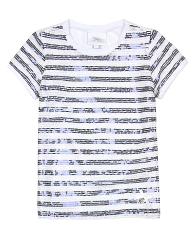 Le Chic Girls' T-shirt with Sequin Front