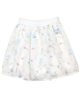 Le Chic Girls' Embroidered Tulle Skirt