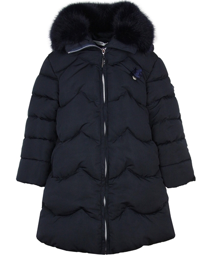 Le Chic Wavy Quilted Coat