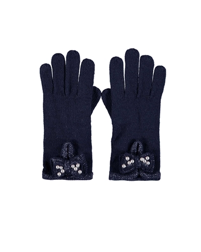 Le Chic Gloves in Navy