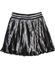 Le Chic Metallic Plisse Skirt