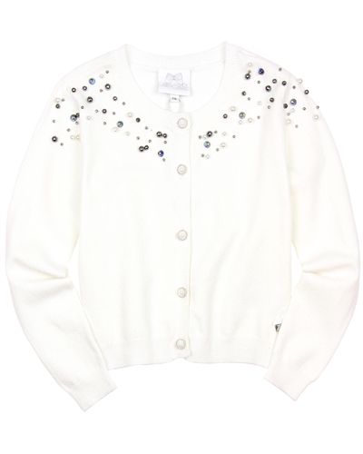 Le Chic Knit Cardigan with Pearls