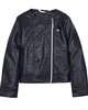 Le Chic Embossed Pleather Jacket