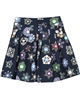 Le Chic Pleated Printed Skirt