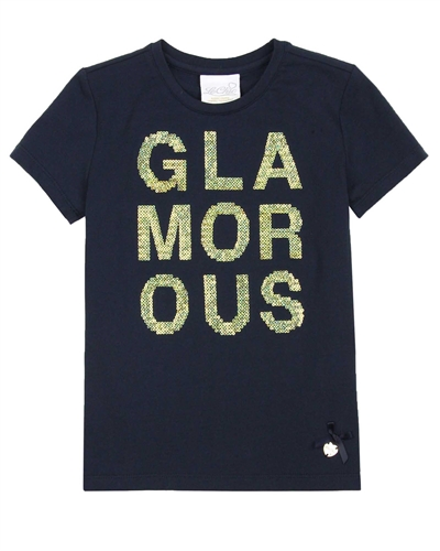 Le Chic T-shirt Glamorous in Navy